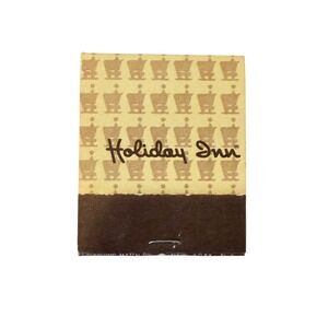 Vintage Holiday Inn Matchbook Unstruck Hotel Memorabilia Diamond Match Co NY